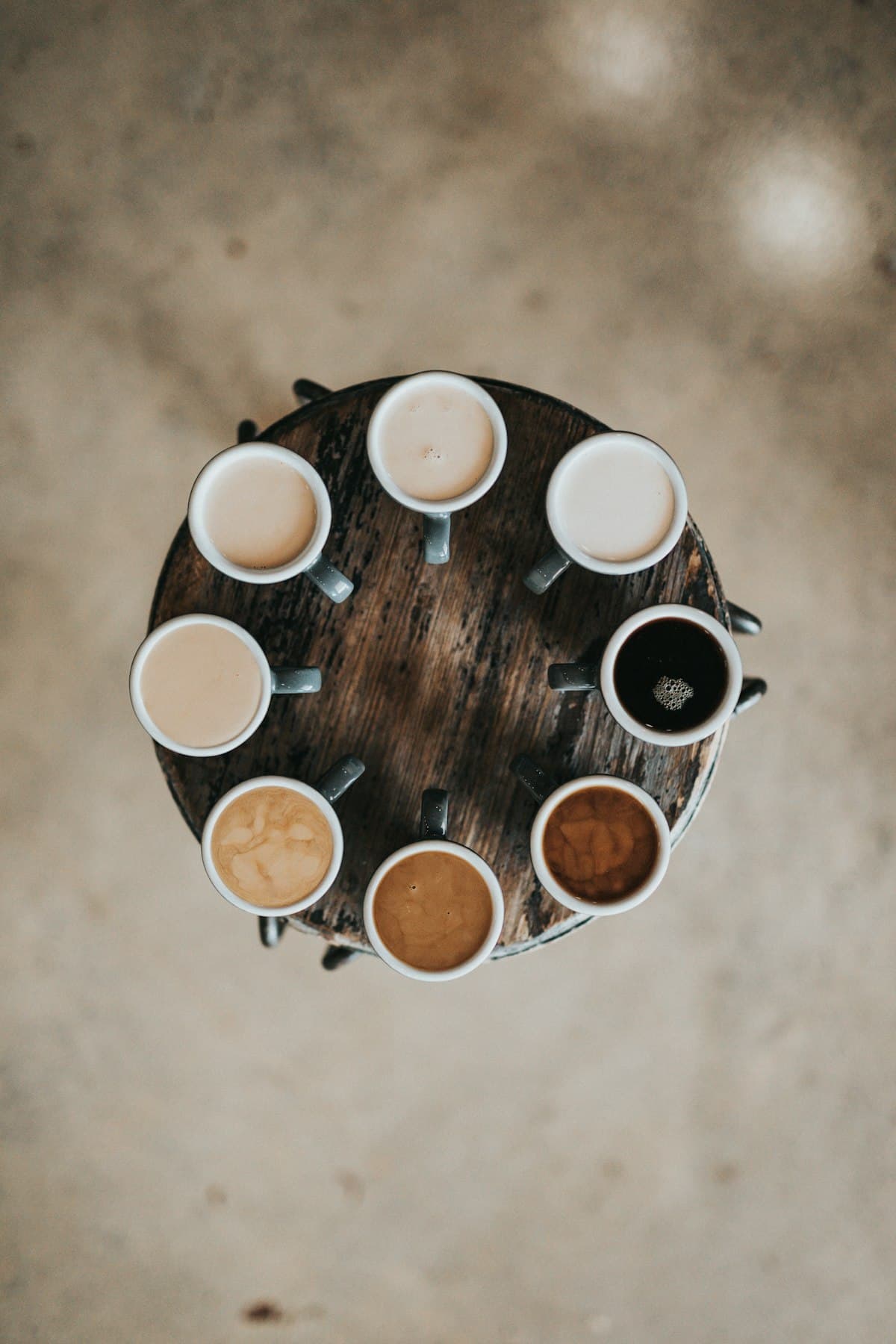 Pour-over coffee being brewed